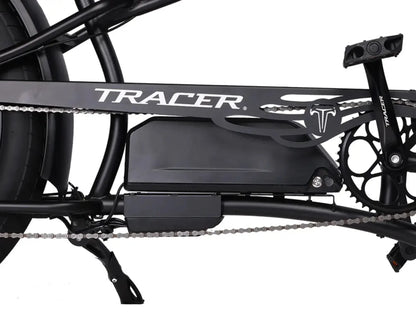Tracer 750W 48V Chico GT7 Chopper Stretch Cruiser Fat Tire Electric Bike - EB-TC-CHICO-MBK