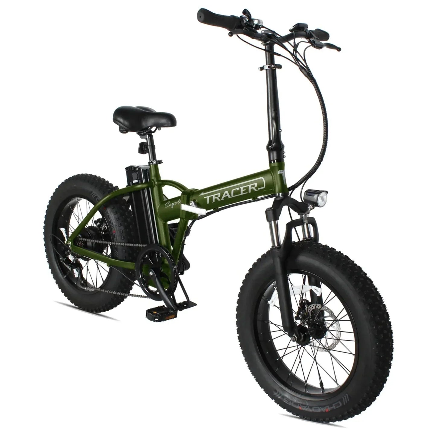 Tracer 500W 20" Coyote Foldable Electric Bike - MB-EB-COYOTE-MBK/BK