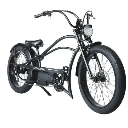 Tracer 1000W 48V Legend GT7 Chopper Stretch Cruiser Fat Tire Electric Bike