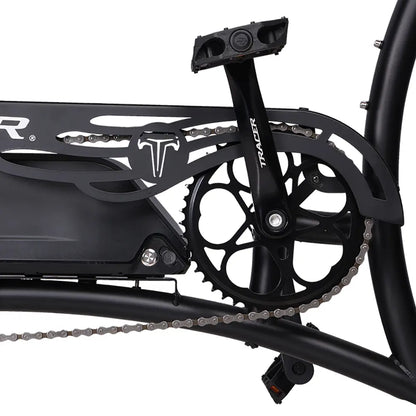 Tracer 1000W 48V Legend GT7 Chopper Stretch Cruiser Fat Tire Electric Bike