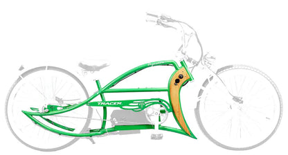 Tracer 800W Signature Pro Chopper Cruiser Electric Bike - MB-EB-Signature Pro-BK