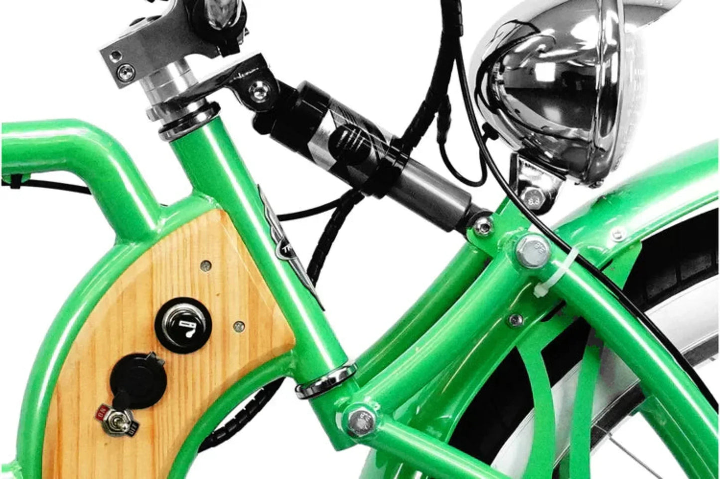 Tracer 800W Signature Pro Chopper Cruiser Electric Bike - MB-EB-Signature Pro-BK