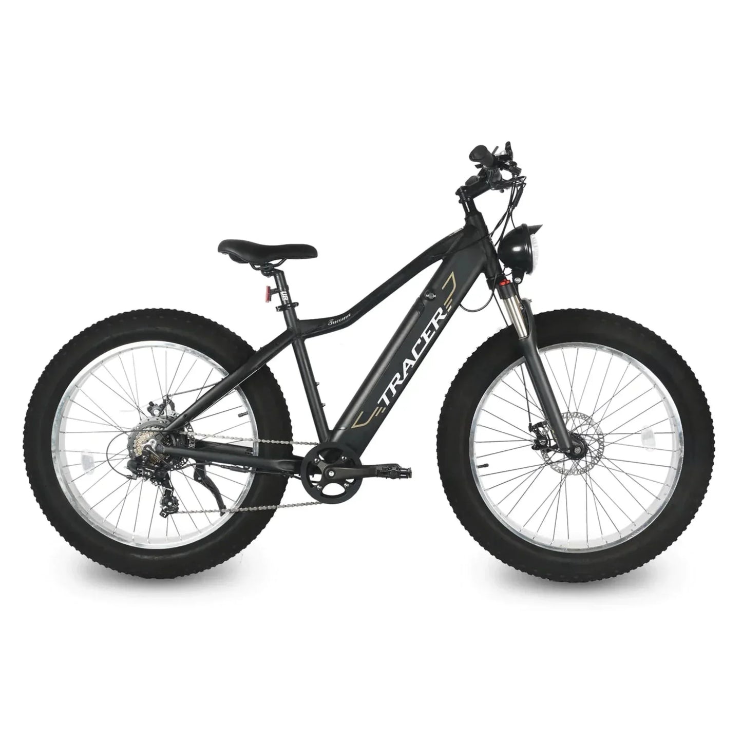 Tracer 800W 26" Tacoma Fat Tire Electric Bike - MB-EB-TACOMA-BK/PLS
