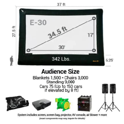 Open Air Cinema Cinebox Elite A/V System - CBE-25