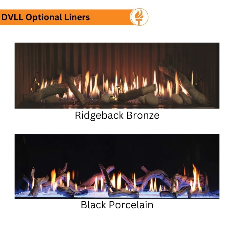 Empire Boulevard 72" Direct Vent Linear Gas Fireplace | DVLL72BP