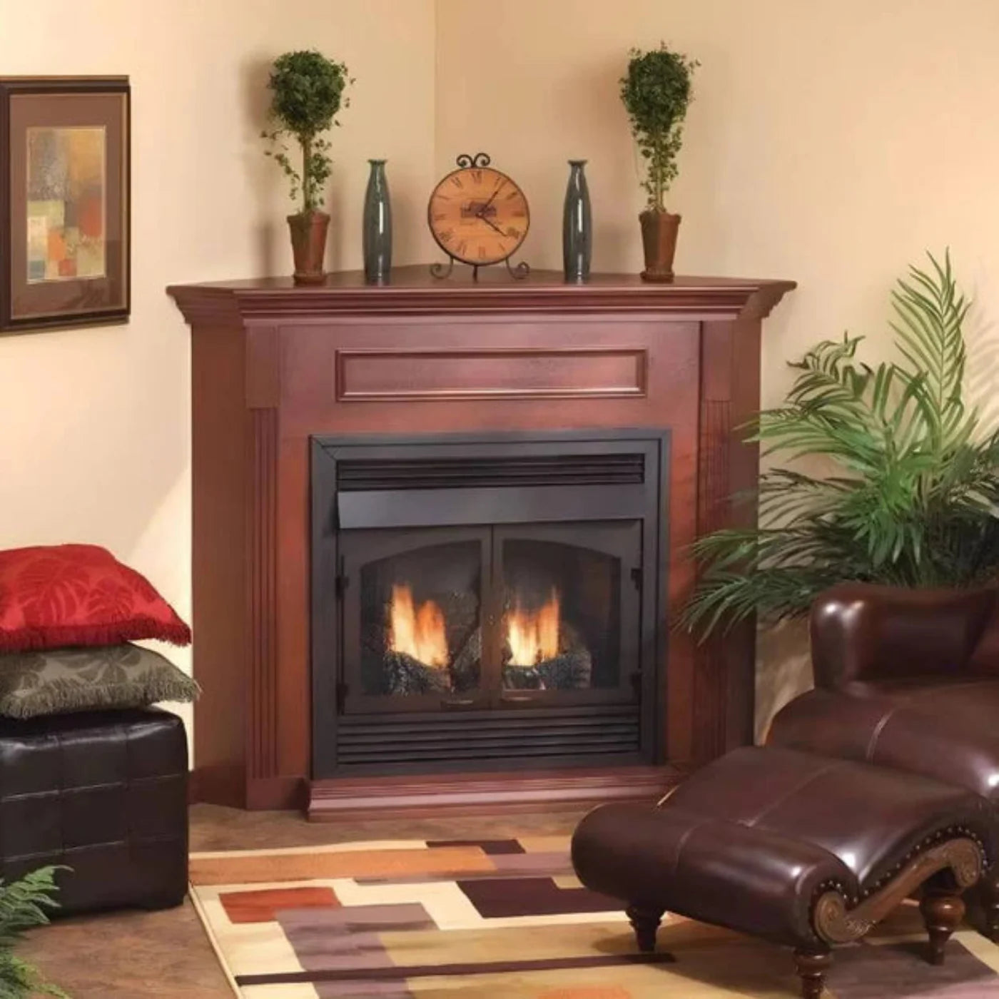 Empire Breckenridge Premium 36" Vent Free Firebox with Louvers - VFP36FB0L