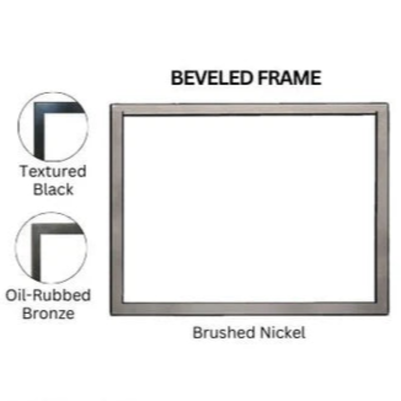 Empire Beveled Frame (1.5 in) for Empire Rushmore Direct Vent Insert - DF302BNB