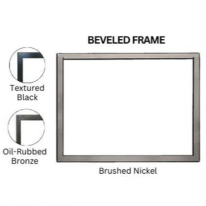 Empire Beveled Frame (1.5 in) for Empire Rushmore Direct Vent Insert - DF302BNB