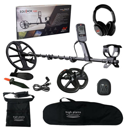 Minelab Equinox 700 with Additional 6" Coil and Free Gear - 3720-0005-EQX06-free-gear-bundle