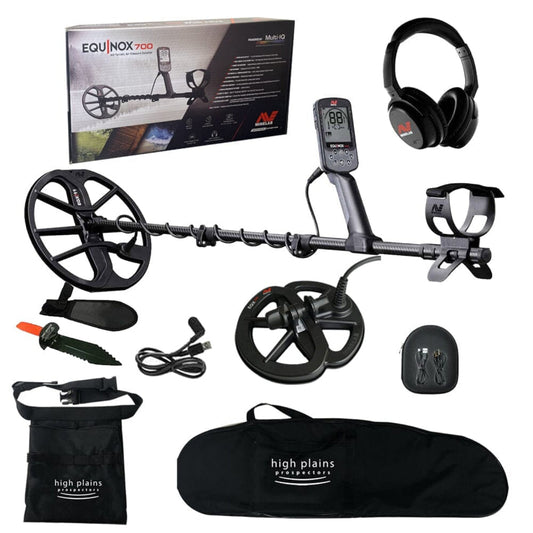 Minelab Equinox 700 with Additional 6" Coil and Free Gear - 3720-0005-EQX06-free-gear-bundle