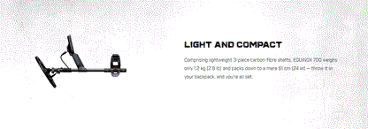 Minelab Equinox 700 with Pro-Find 15 Pointer, 11" plus 6" Coils, Carry Bag, and Finds Pouch