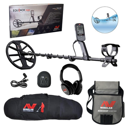 Minelab Equinox 700 with Carry Bag and Finds Pouch - 3720-0005-bag-pouch