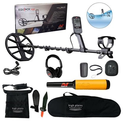 Minelab Equinox 700 with Pro-Find 35 Pinpointer and FREE Gear - 3720-0005-free-gear-pf35-bundle