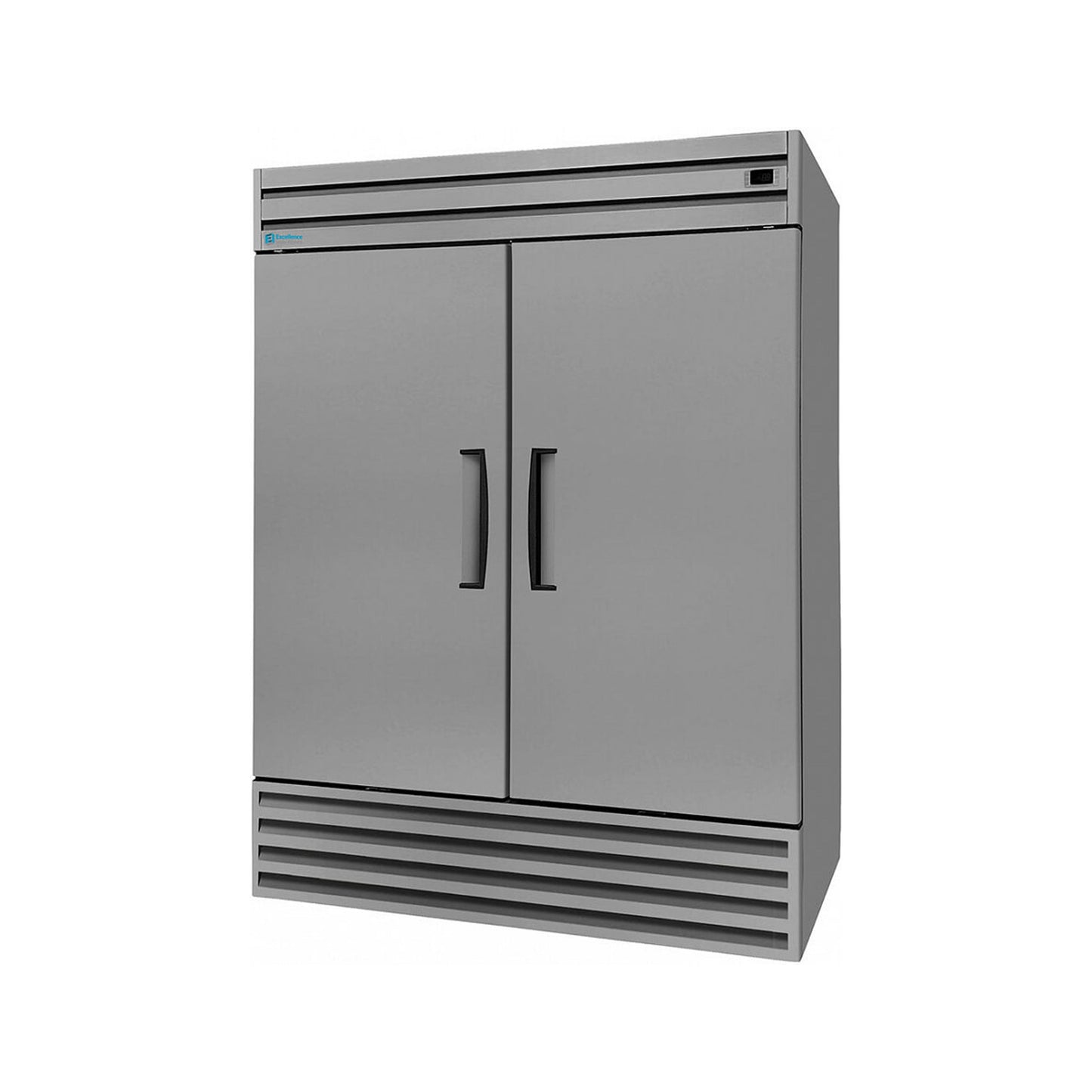 Excellence Industries - CF-43SSHC, 54" Commercial Reach-In 2 Solid Door Refrigerator 43 cu.ft. - CF-43SSHC