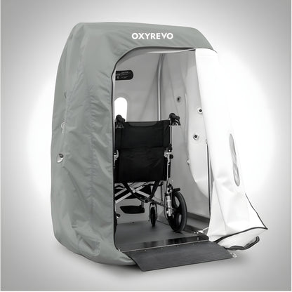OxyRevo Heal 40 Wheelchair Sitting Soft Type Hyperbaric Chamber