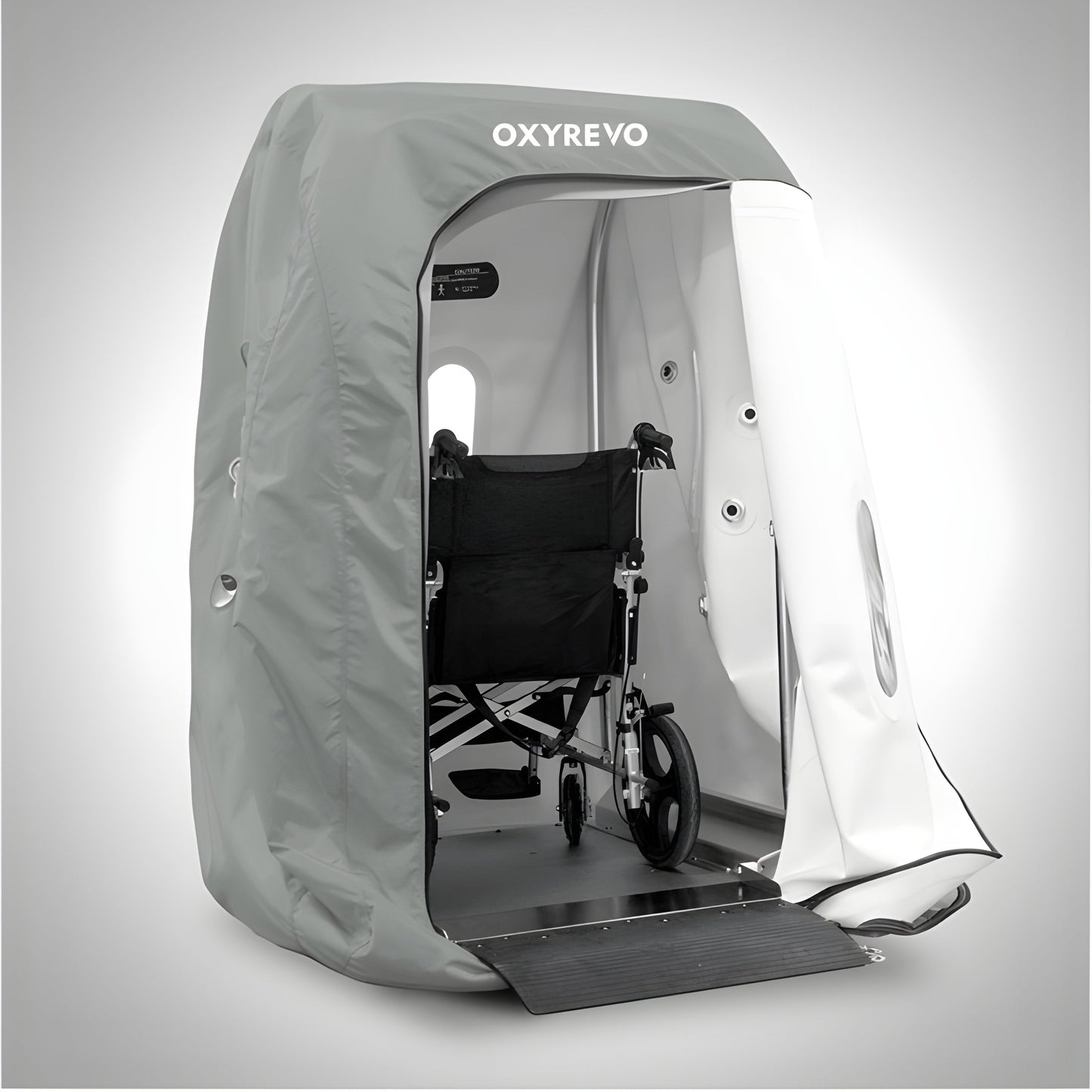 OxyRevo Heal 40 Wheelchair Sitting Soft Type Hyperbaric Chamber