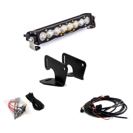 Baja Designs Polaris RZR Pro / Turbo R S8 10" Hood Mount Light Bar Kit - 447166