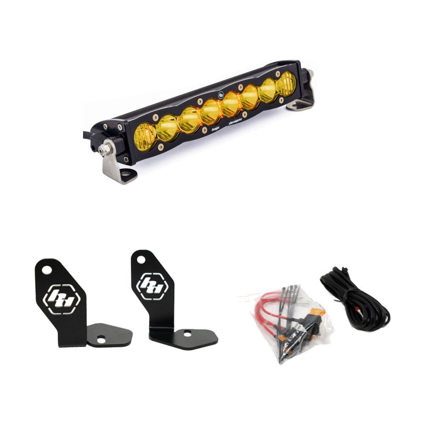 Baja Designs Polaris RZR Pro R S8 10" Hood Mount Kit - 448101