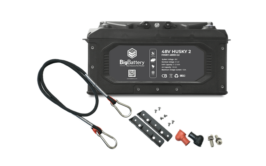 Big Battery 48V HUSKY 2 – LiFePO4 – 100Ah – 5.12kWh - FHSKY-48051-G2