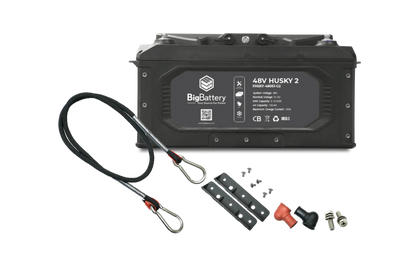 Big Battery 48V 2X HUSKY 2 KIT – 3K Growatt Inverter - K0742