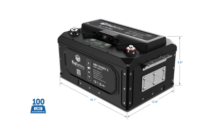 Big Battery 48V HUSKY 2 – LiFePO4 – 100Ah – 5.12kWh - FHSKY-48051-G2