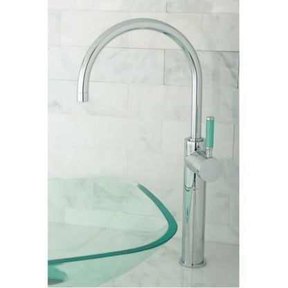 Eden Bath Kingston Brass Green Eden Single Handle Vessel Sink Faucet without Plate and Pop-up - FS8038DGL