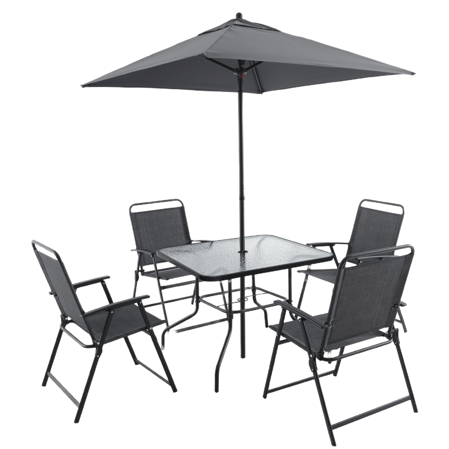Chery Industrial Sling Folding Dining Set - AOTOFFDS00001