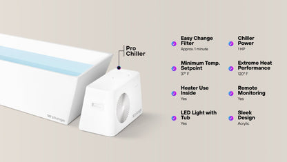 The Plunge Original Cold Plunge Tub - EVOLVE-XL-ST-COLD