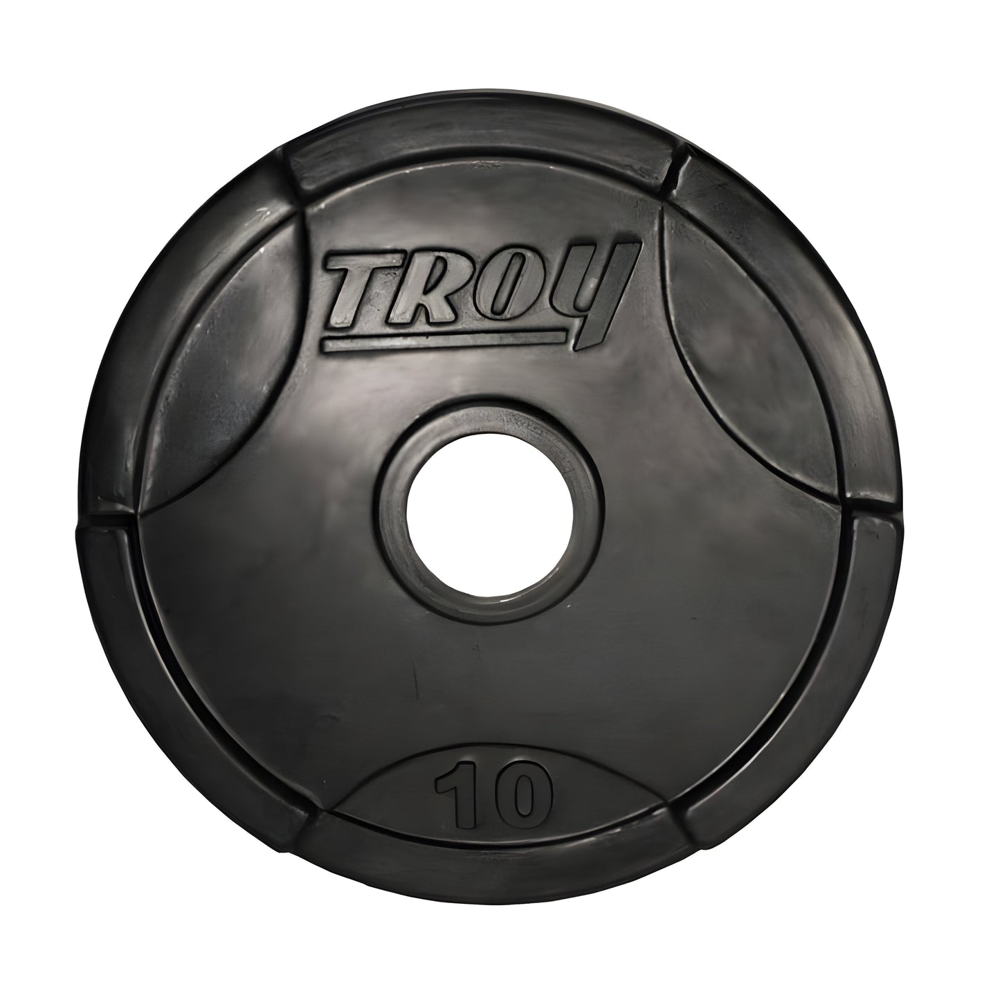 TROY  Rubber Encased Olympic Grip Plate 255lb Set - GO-R_255lb Set