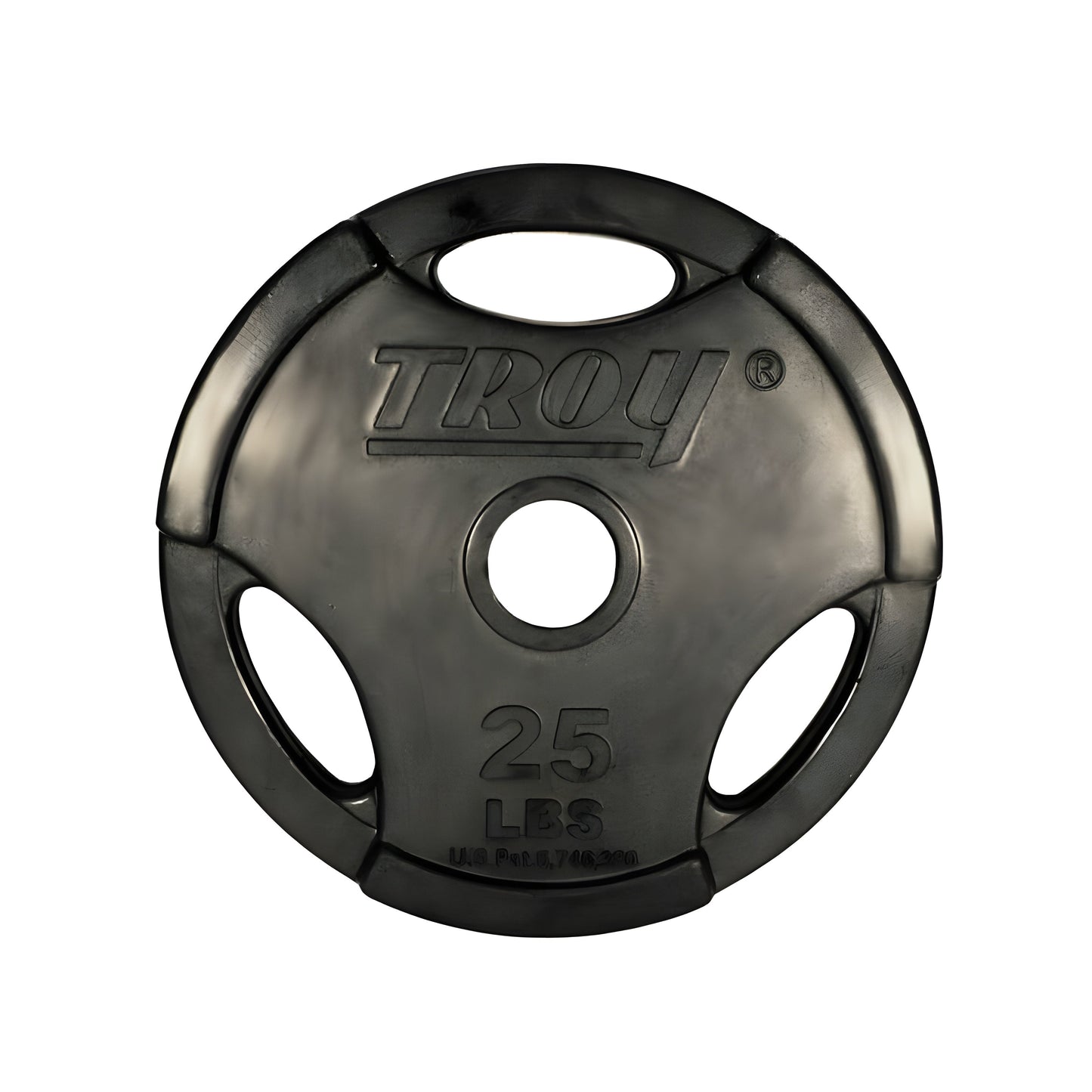 TROY  Rubber Encased Olympic Grip Plate 255lb Set - GO-R_255lb Set