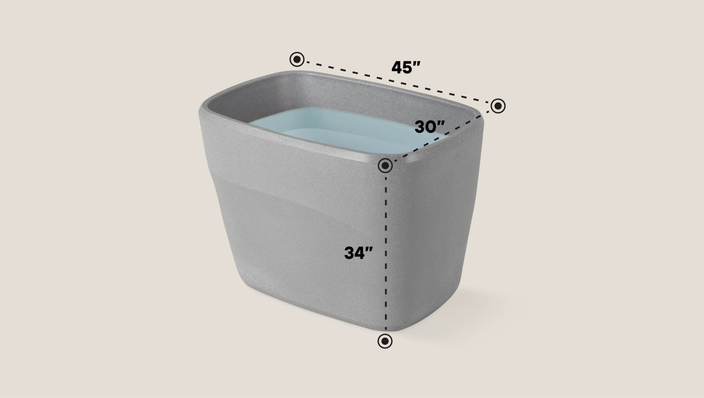 Plunge Pod (Tub Only) - EVOLVE-POD-TUB-WHITE