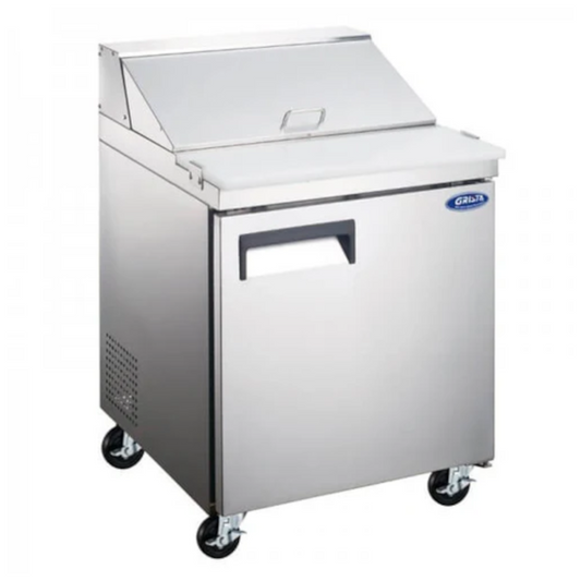 Adcraft GRSL-1D Grista Single Door Salad Sandwich Prep Table - GRSL-1D