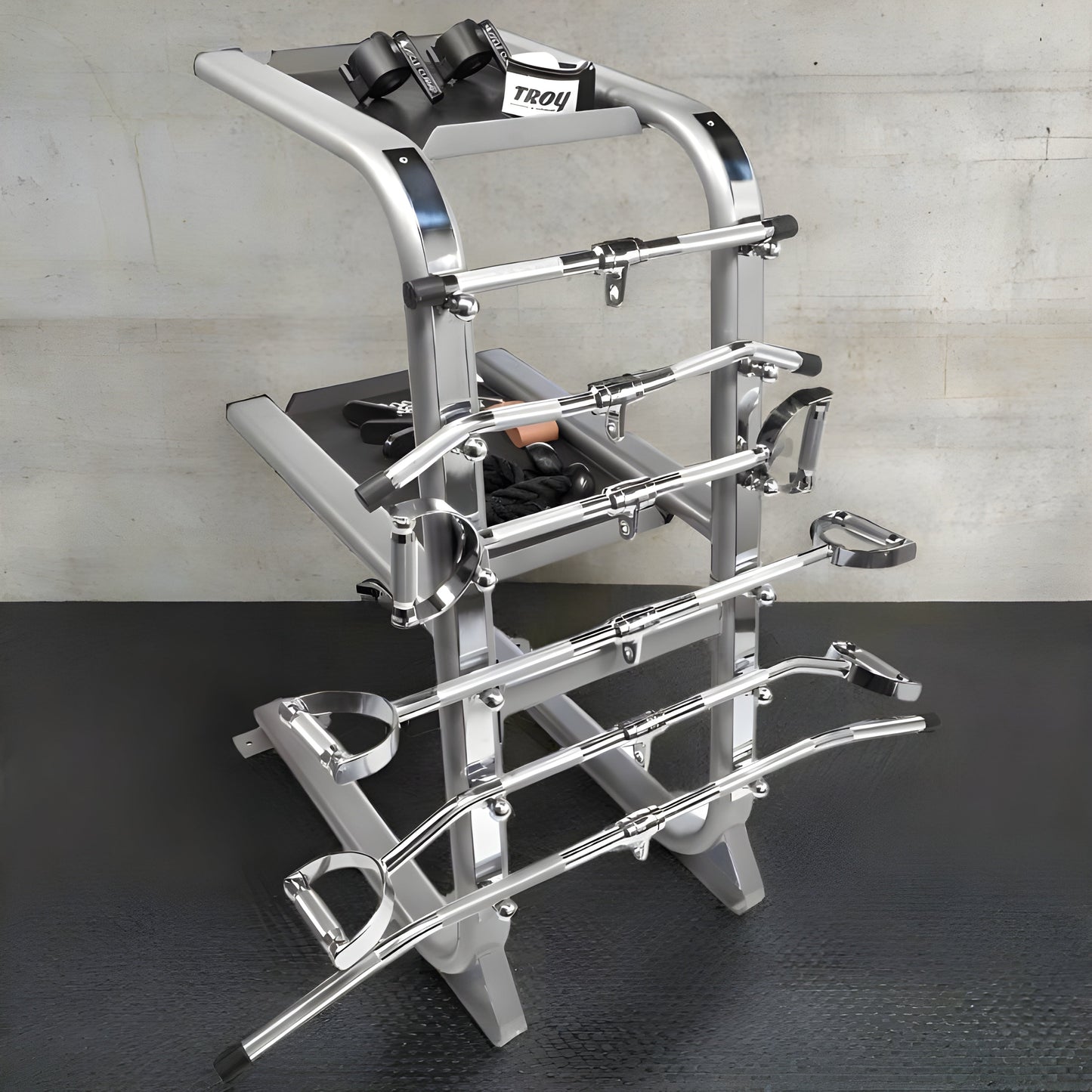 TROY Accessory Rack with 12 Cable Attachments - GTAR-PAC-1