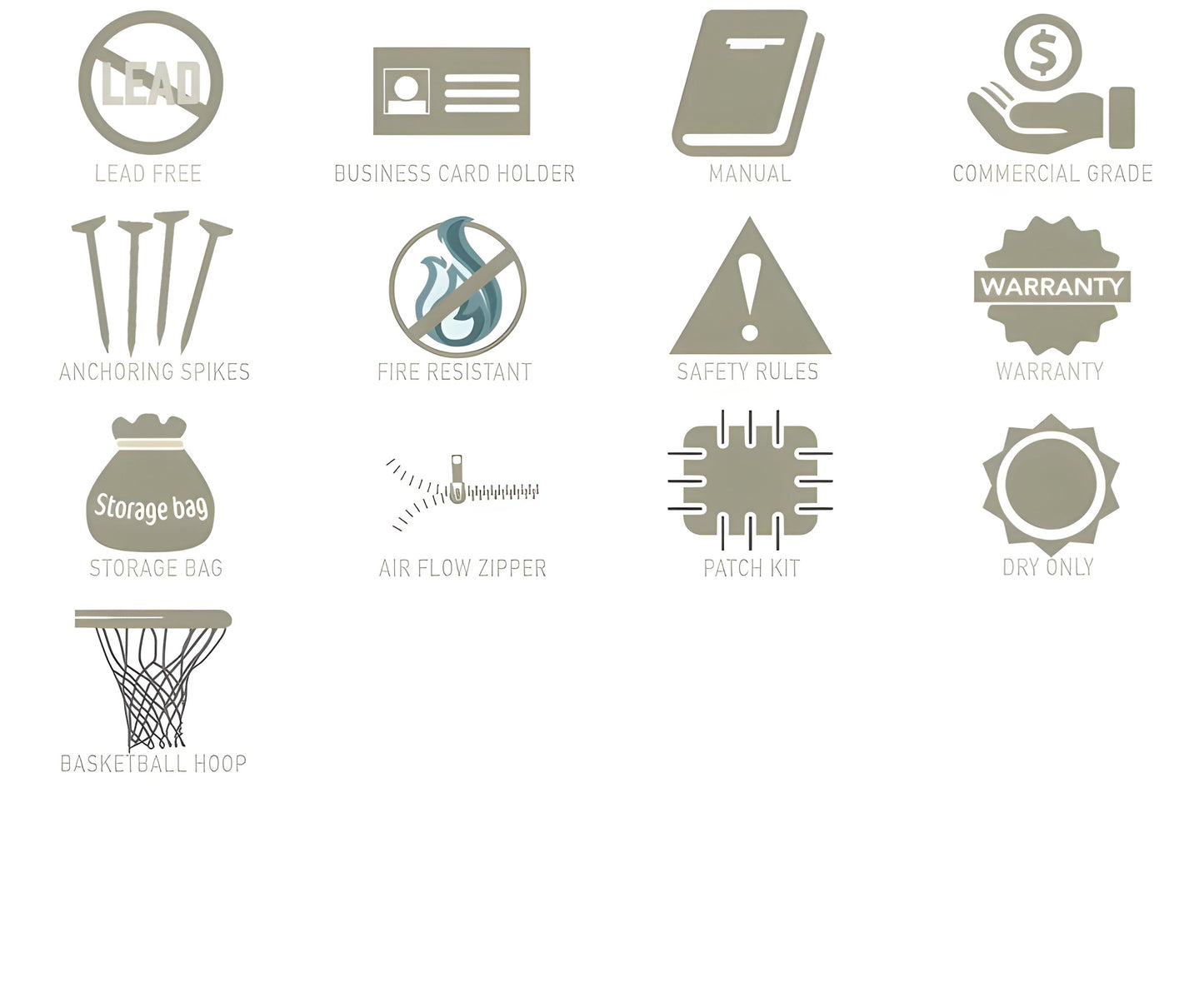 Ninja Jump Backyard Combo Module Castle Tower - BB2320