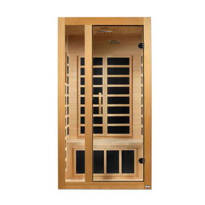 Dynamic Sauna Gracia 1-Person Low EMF FAR Infrared Sauna (DYN-6119-01) - DYN-6119-01