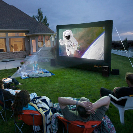 Open Air Cinema Home Outdoor Movie Screen Kit - H-9