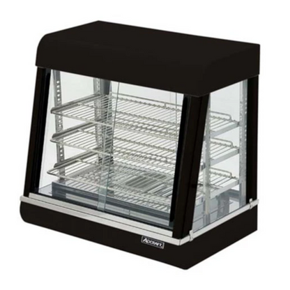 Adcraft HD-26 Electric 26" Countertop Heated Display Case with 3 Adjustable Shelves - 1500 Watts - HD-26