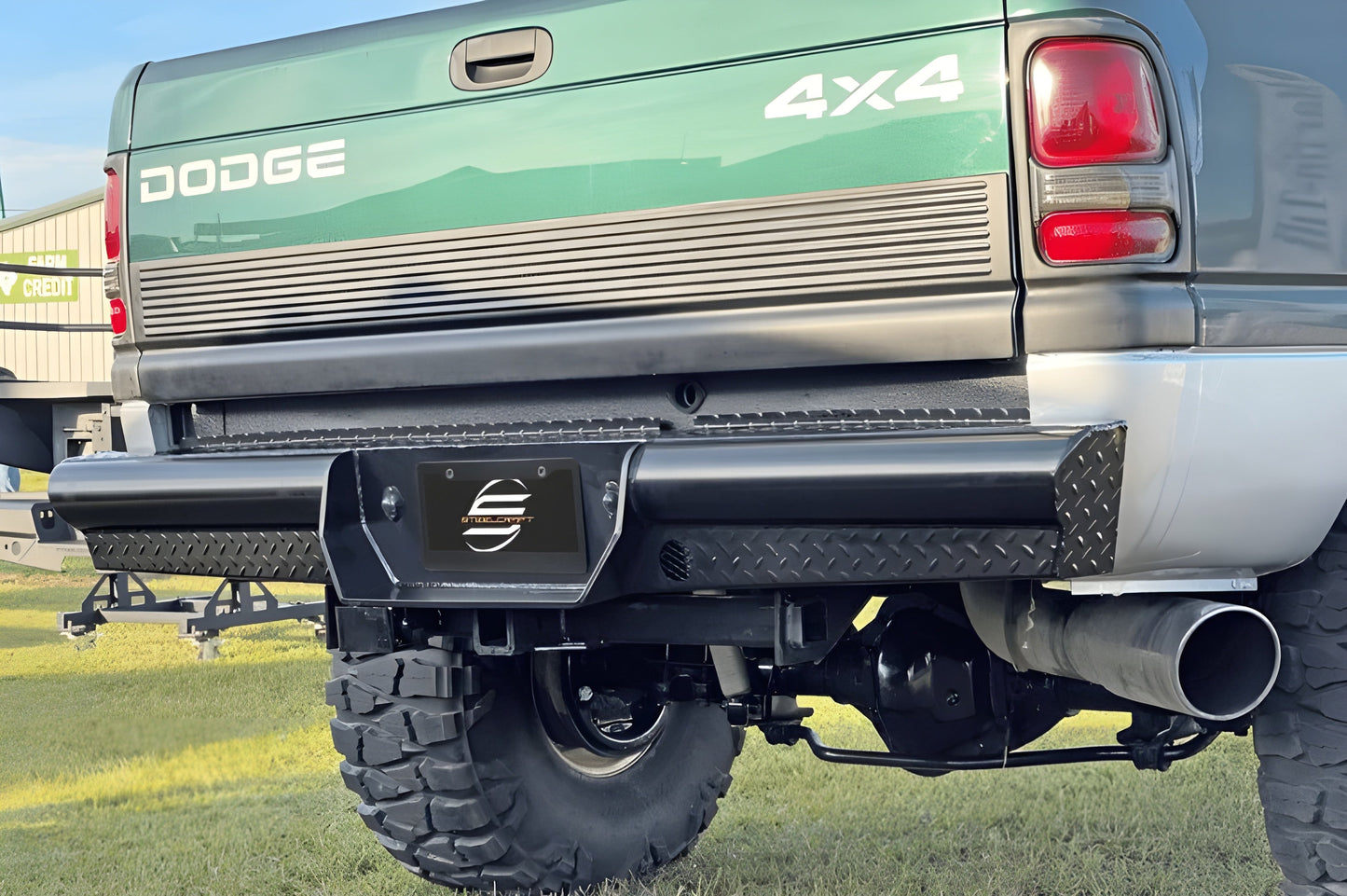 Steelcraft HD Replacement Rear Bumper Dodge Ram 2500/3500 1994-2002 - HD22200