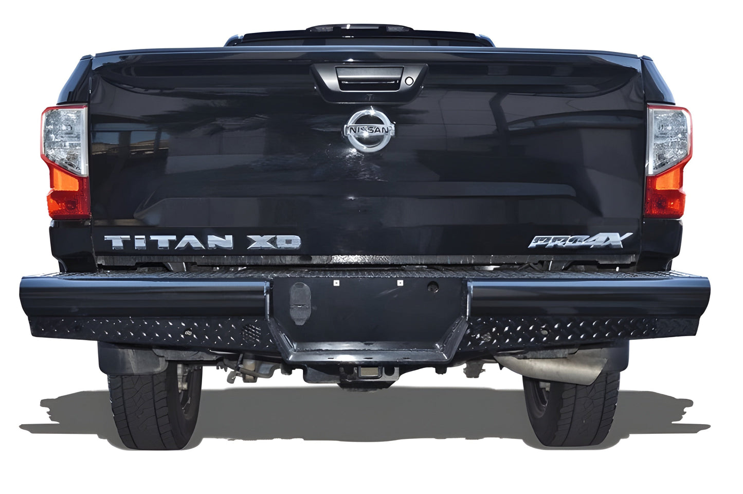 Steelcraft Nissan Titan XD 2016-2024 HD Replacement Rear Bumper - HD24080