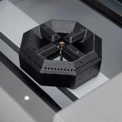 Saba - HP-4 Commercial 24" Hotplate Cooktop with 4 Burners Natural Gas/Liquid Propane - HP-4