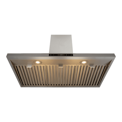 Thor Kitchen Appliance Package - 36 In. Natural Gas Range, Range Hood, Microwave Drawer, Refrigerator, Dishwasher, AP-TRG3601-7