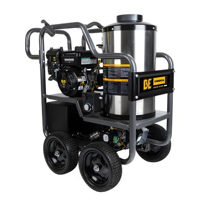 BE Power 2,700 PSI - 3.0 GPM Hot Water Pressure Washer with Vanguard 200 Engine and AR Triplex Pump - PowerGen USA - HW2765VA