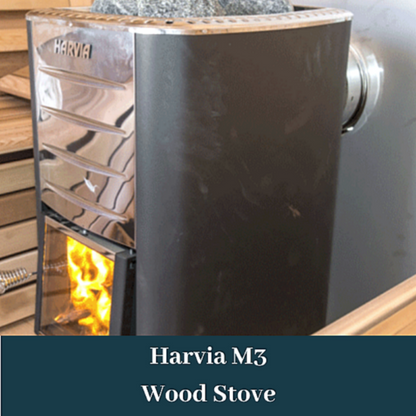 Dundalk LeisureCraft Clear Cedar Outdoor Cabin Sauna - DLCCCOCS5X6-8KW