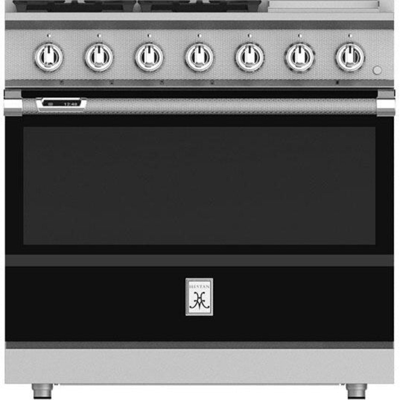 Hestan 36 Inch 4 Burner with Griddle Dual Fuel Range - KRD365-NG