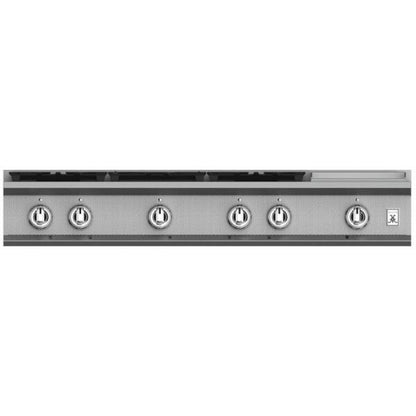 Hestan 48 Inch 5 Burner with Griddle Rangetop - KRT485GDNG