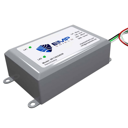 EMP Shield for Breaker Box that Extends from Wall | Home EMP & Lightning Protection + CME Defense (SP-120-240-W)