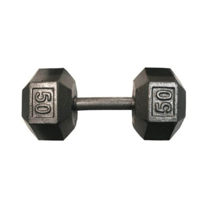 Troy  USA by Troy IHD Solid Iron Gray Cast Hex Dumbbell Set by USA Sports by Troy
