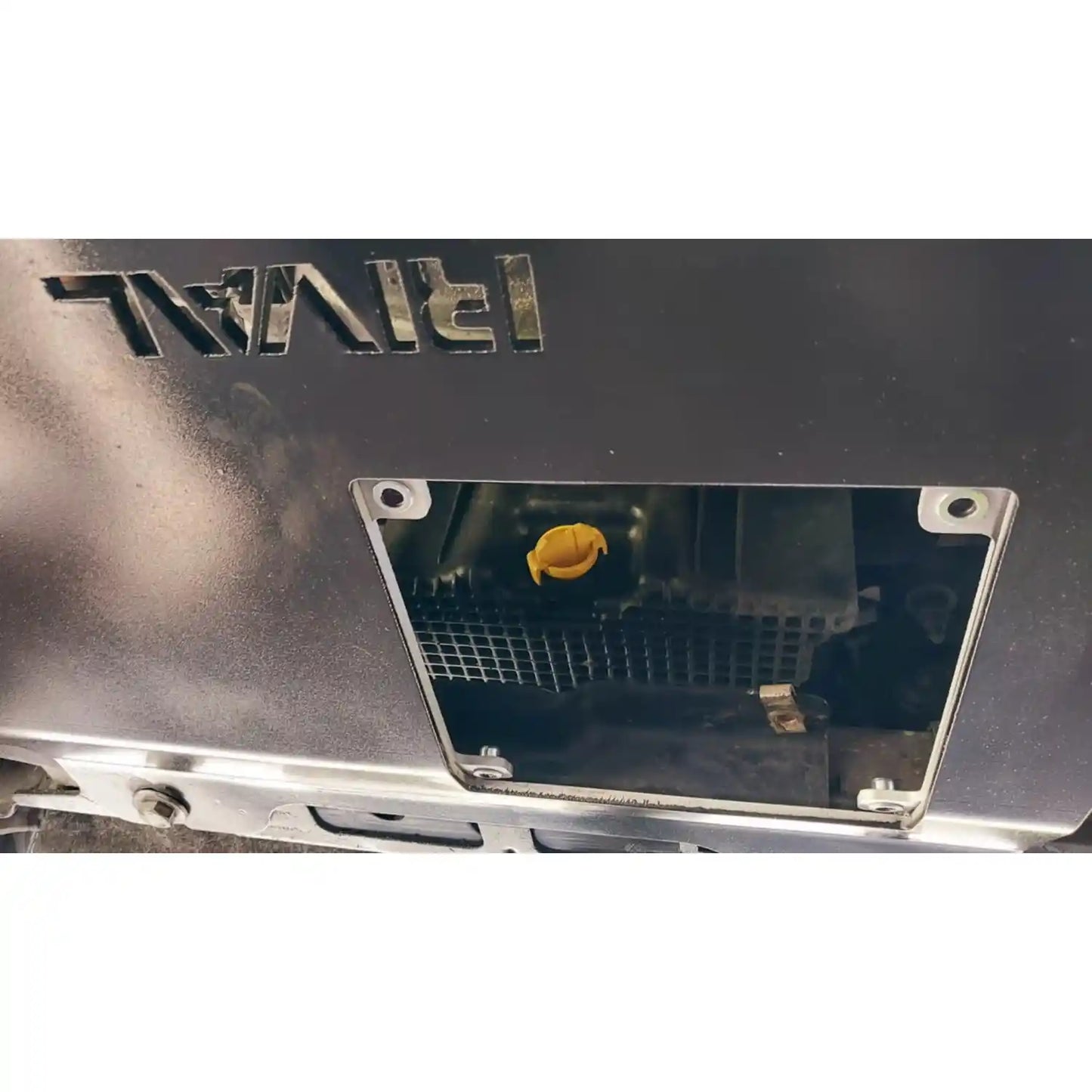 RIVAL Aluminum Transmission Catalytic Converter Skid Plate Ford F-150 EcoBoost V8 except PowerBoost - 2333.1857.2.6