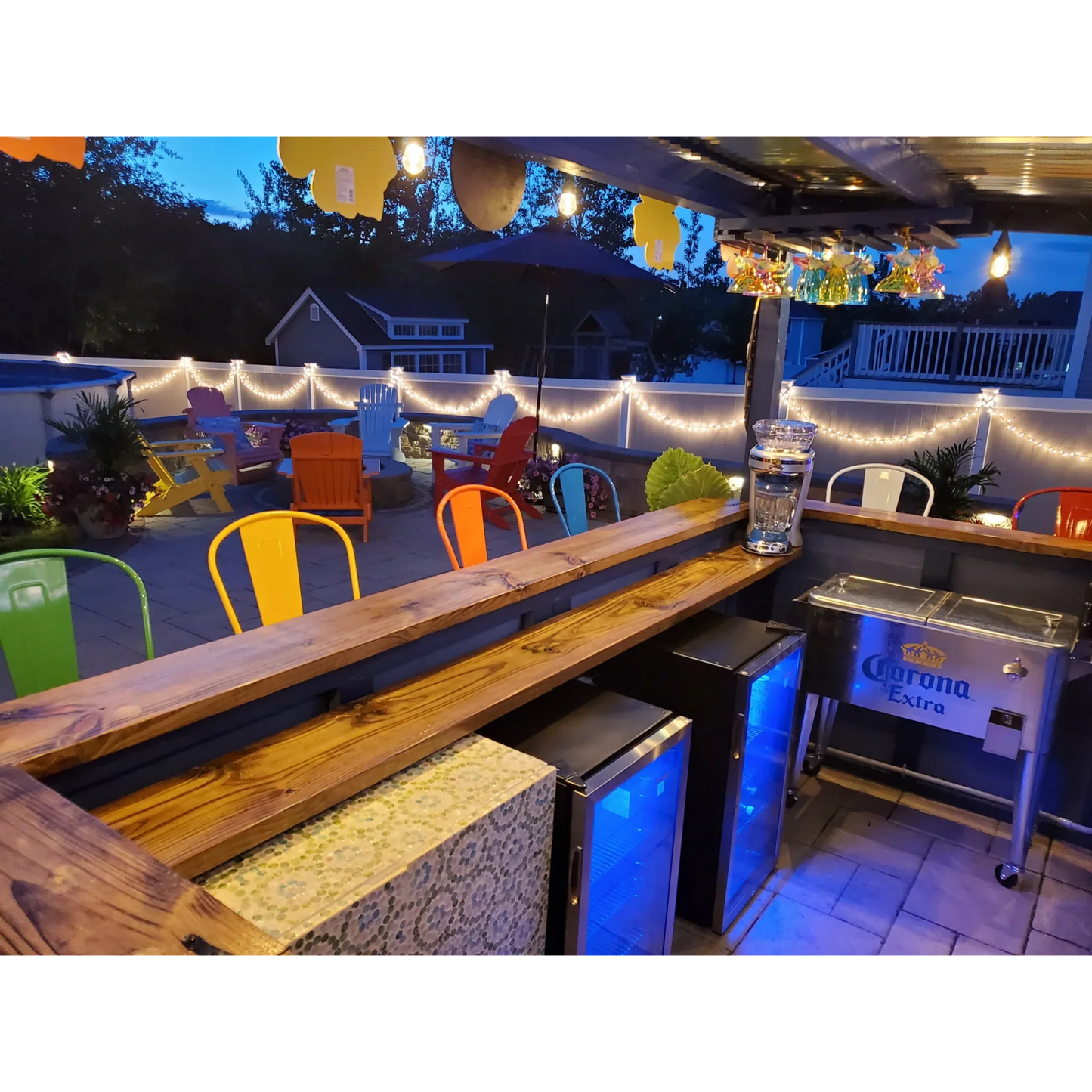 Taverns To Go 10' x 5' Backyard Bar