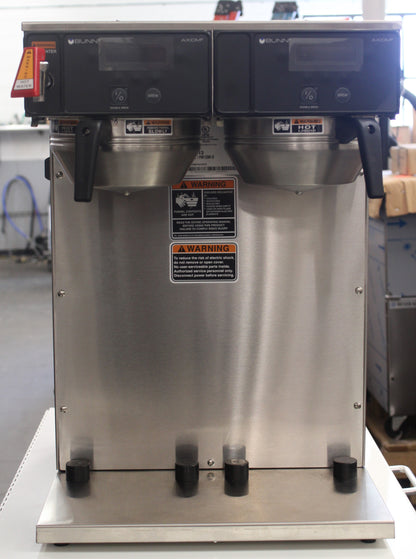 Bunn 38700.0013 *Used* AXIOM TWIN APS 15 Gallons P/H Airpot Coffee Brewer - 1973UBU387000013